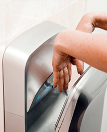 Tis the season - Hands in hand dryer.jpg